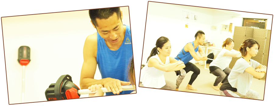 フィットネスジムとHANAの違い